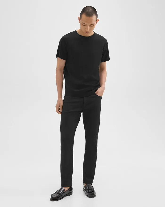 Men Theory Pants Raffi 5Pocket Pant In Neoteric Twill Black