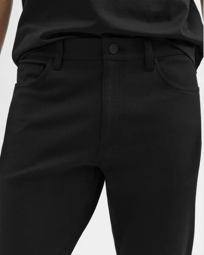Men Theory Pants Raffi 5Pocket Pant In Neoteric Twill Black