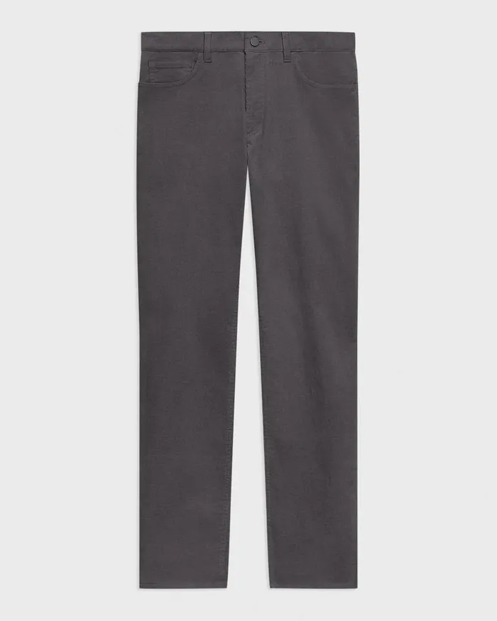 Men Theory Pants Raffi 5Pocket Pant In Stretch Corduroy Dark Grey