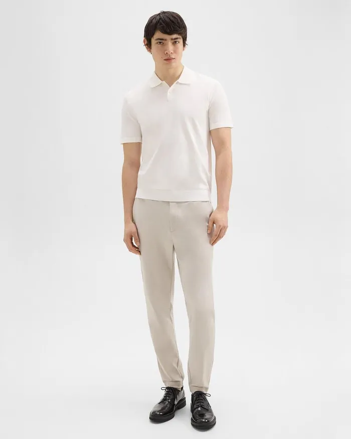 Men Theory Pants Terrance Jogger In Precision Ponte Putty