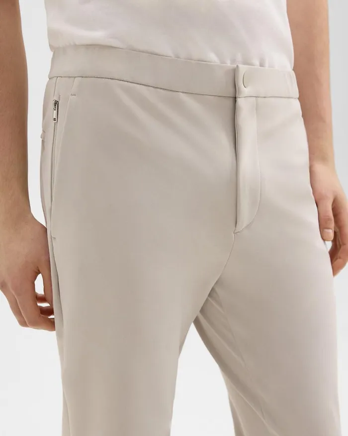 Men Theory Pants Terrance Jogger In Precision Ponte Putty