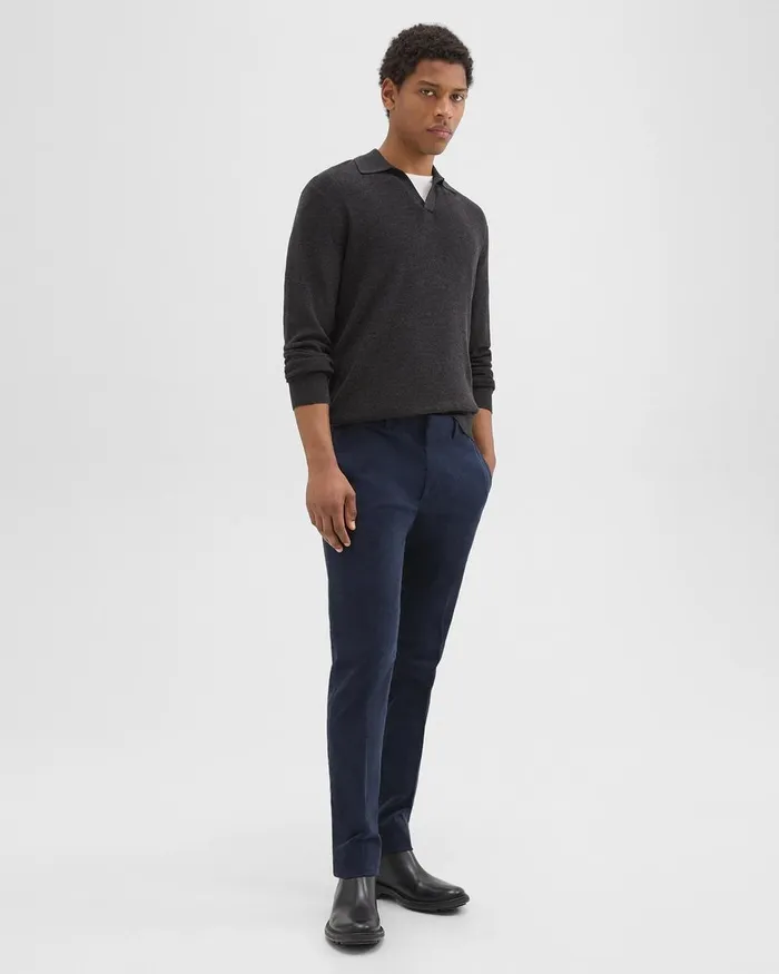 Men Theory Pants Zaine Pant In Stretch Corduroy Baltic