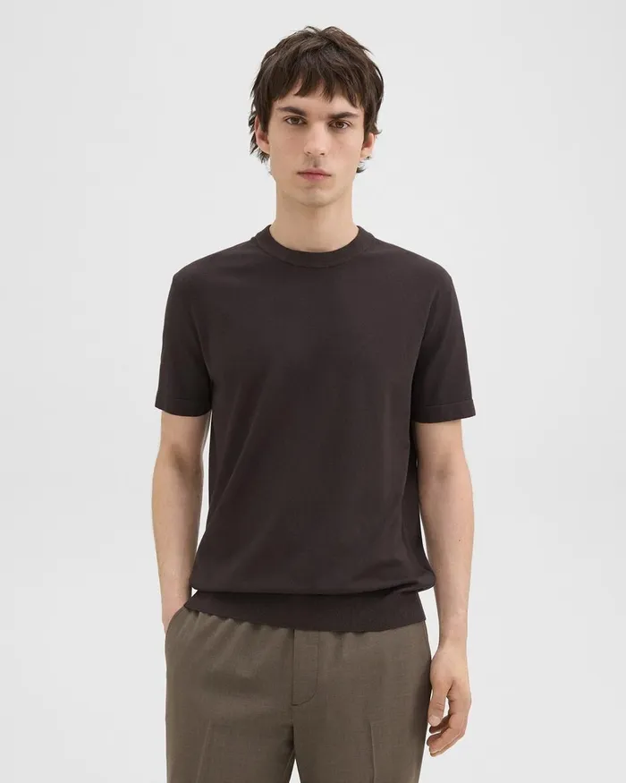 Men Theory TShirts Polos Sarior Tee In Light Bilen Hickory