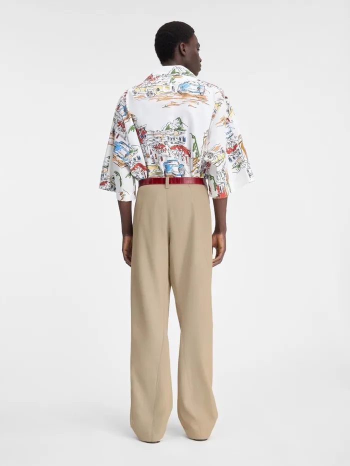 Men Trousers and Shorts JACQUEMUS The Scala Pants Beige Men Trousers and Shorts JACQUEMUS The Scala Pants Beige