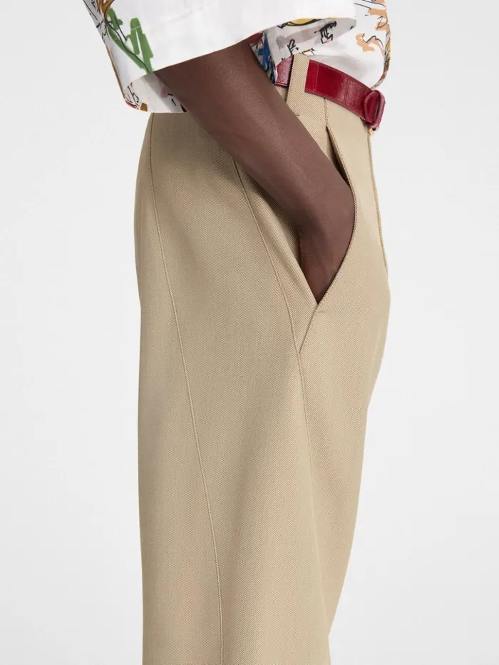 Men Trousers and Shorts JACQUEMUS The Scala Pants Beige Men Trousers and Shorts JACQUEMUS The Scala Pants Beige
