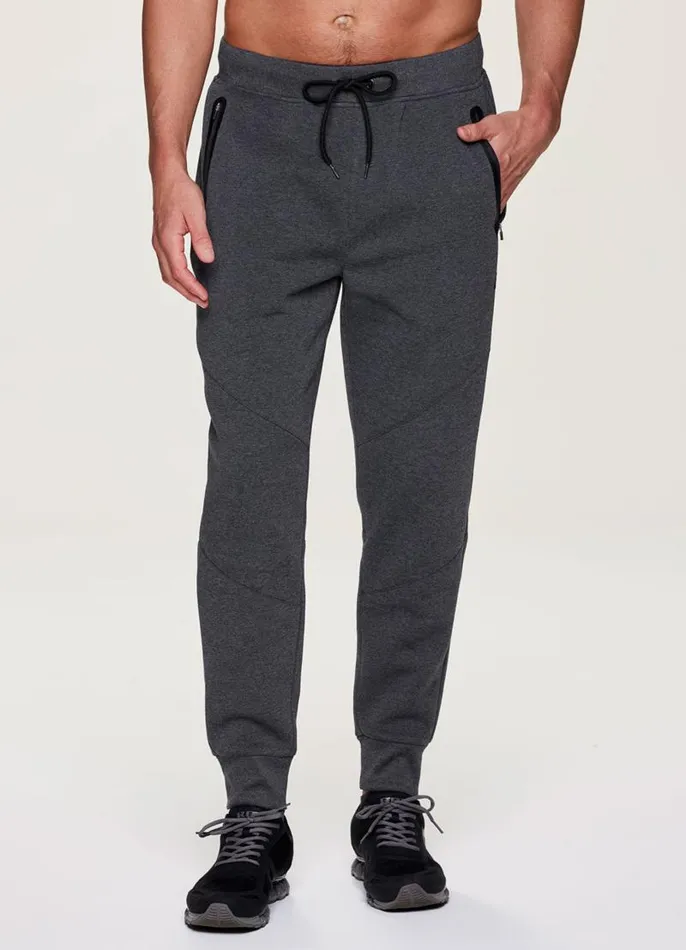 Men Vortex Fleece Jogger Charcoal RBX Active Pants