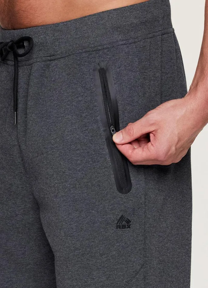 Men Vortex Fleece Jogger Charcoal RBX Active Pants