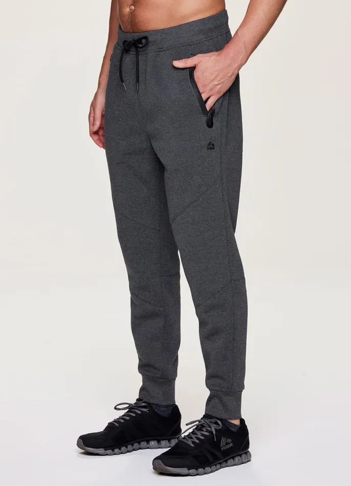 Men Vortex Fleece Jogger Charcoal RBX Active Pants