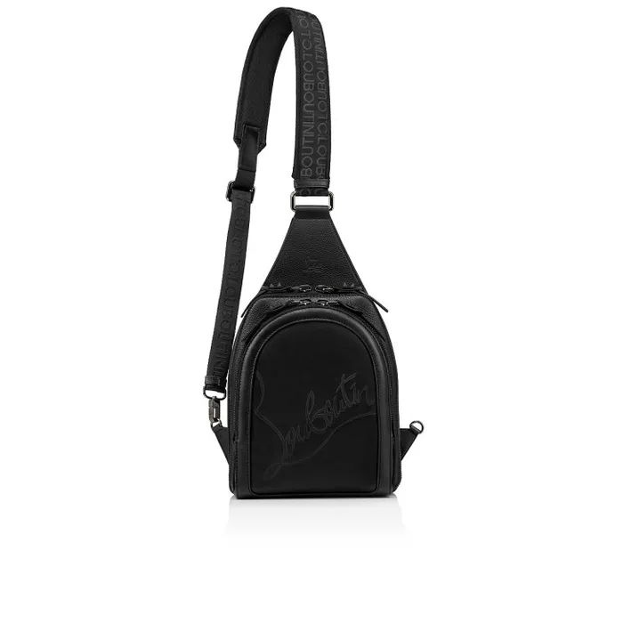 MenWomen Loubifunk Backpack 8211 Calf Leather 8211 Black Christian Louboutin Crossbody Bags MenWomen Loubifunk Backpack 8211 Calf Leather 8211 Black Christian Louboutin Crossbody Bags