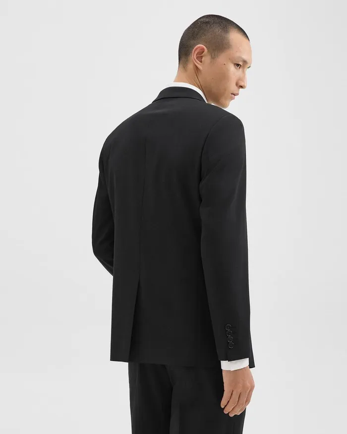 MenWomen Theory Blazers Jackets Chambers Blazer In Stretch Wool Black