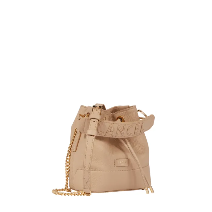 Mini Bucket Bag Capuccinogold Women Lancel Hand Bags Mini Bucket Bag Capuccinogold Women Lancel Hand Bags