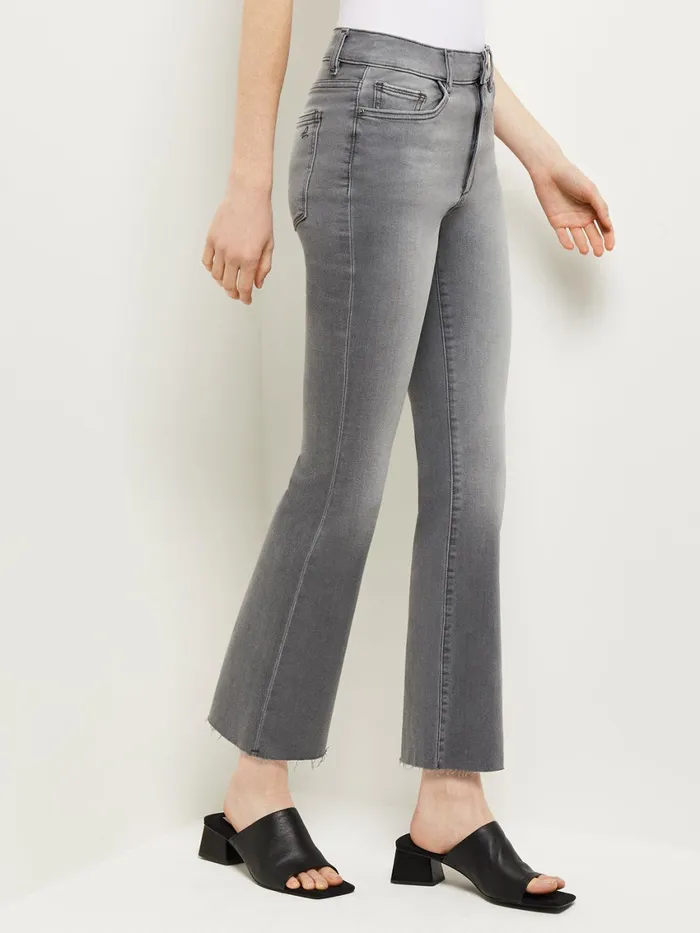 Misook Bridget HighRise Cropped Bootcut Jeans Women Pants and Shorts