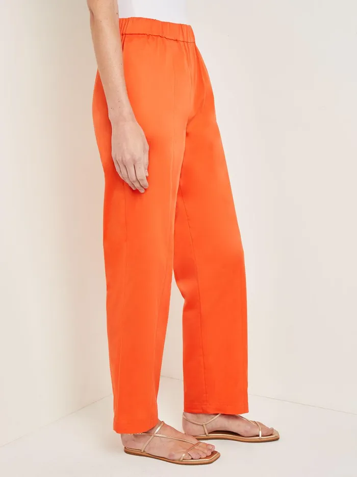 Misook PullOn Straight Leg Pants 8211 Cotton Blend Women Pants and Shorts Misook PullOn Straight Leg Pants 8211 Cotton Blend Women Pants and Shorts