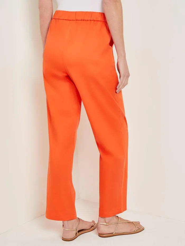 Misook PullOn Straight Leg Pants 8211 Cotton Blend Women Pants and Shorts Misook PullOn Straight Leg Pants 8211 Cotton Blend Women Pants and Shorts