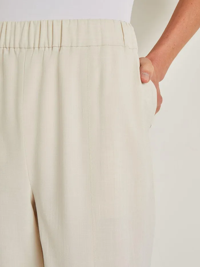 Misook PullOn Straight Leg Pants 8211 Woven Women Pants and Shorts