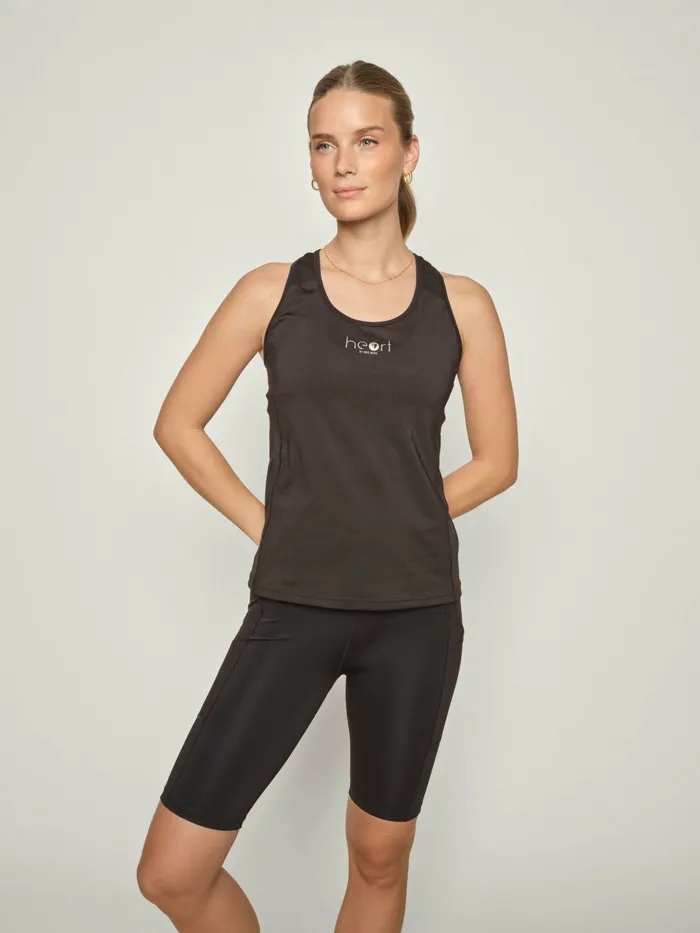 MMThalia Pocket Shorts Black HEART Sport MOS MOSH Women