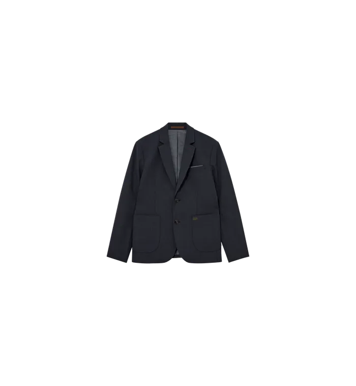 MOS MOSH MMGMelvin Moon Blazer Navy Check Men Blazers MOS MOSH MMGMelvin Moon Blazer Navy Check Men Blazers