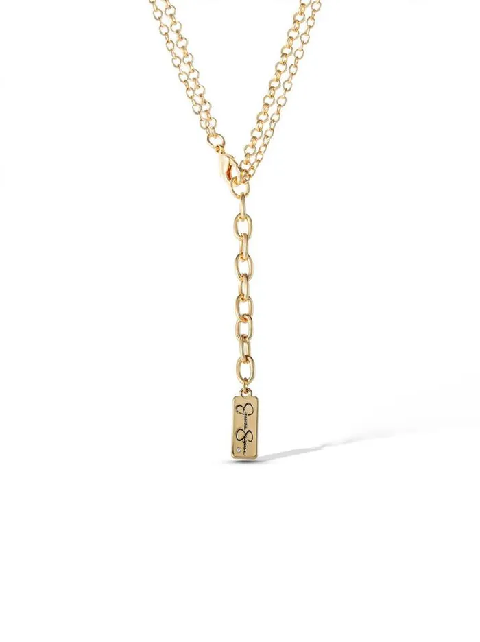 Necklaces Accessories Jessica Simpson Layered Heart Necklace