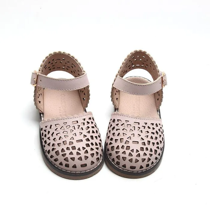 Nisolo Baby Toddler and Kids Shoes Women Pocket Hard Sole Sandal Dusty Pink Dusty Pink