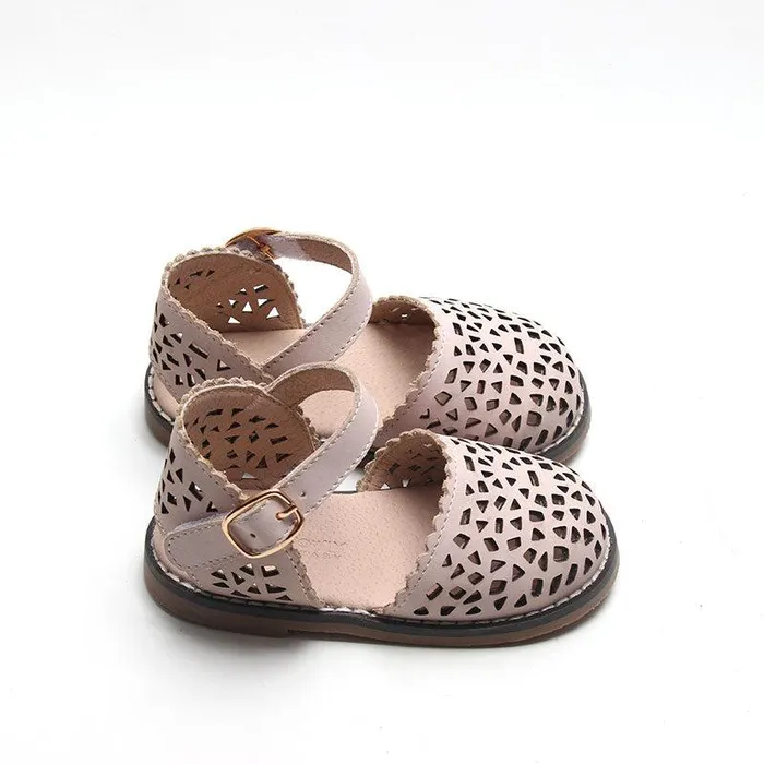 Nisolo Baby Toddler and Kids Shoes Women Pocket Hard Sole Sandal Dusty Pink Dusty Pink