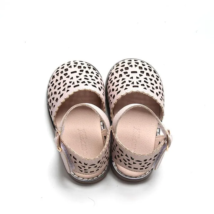 Nisolo Baby Toddler and Kids Shoes Women Pocket Hard Sole Sandal Dusty Pink Dusty Pink