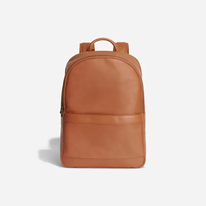 Nisolo Bags and Wallets Men Alex Commuter Backpack Caramel