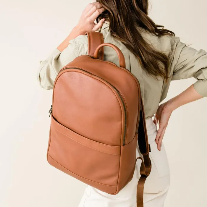 Nisolo Bags and Wallets Men Alex Commuter Backpack Caramel Nisolo Bags and Wallets Men Alex Commuter Backpack Caramel