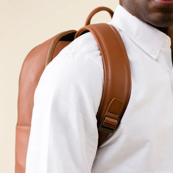 Nisolo Bags and Wallets Men Alex Commuter Backpack Caramel Nisolo Bags and Wallets Men Alex Commuter Backpack Caramel