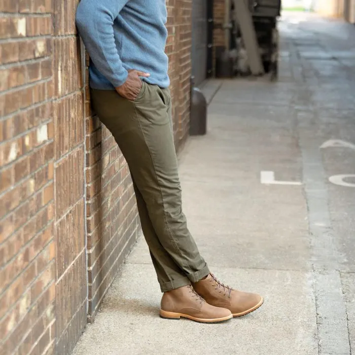 Nisolo Boots Men Martin AllWeather Boot Tobacco Nisolo Boots Men Martin AllWeather Boot Tobacco