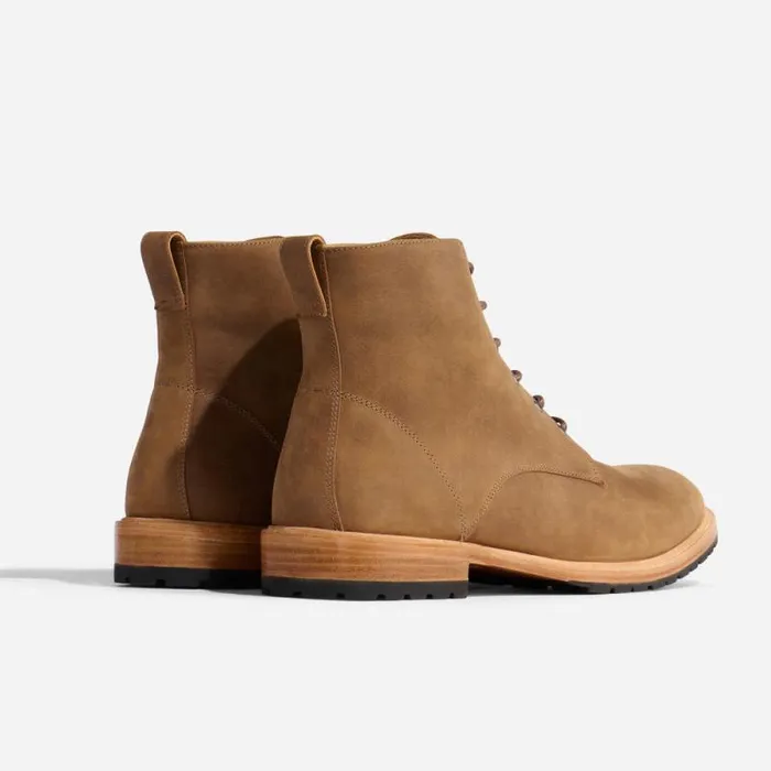 Nisolo Boots Men Martin AllWeather Boot Tobacco Nisolo Boots Men Martin AllWeather Boot Tobacco