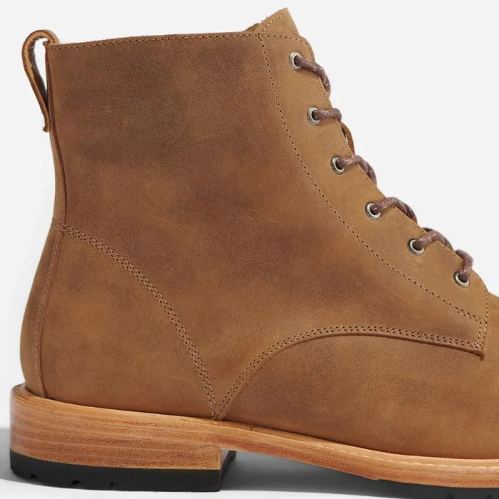 Nisolo Boots Men Martin AllWeather Boot Tobacco Nisolo Boots Men Martin AllWeather Boot Tobacco