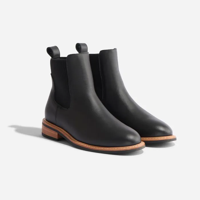 Nisolo Boots Women Carmen Chelsea Boot 20 Black