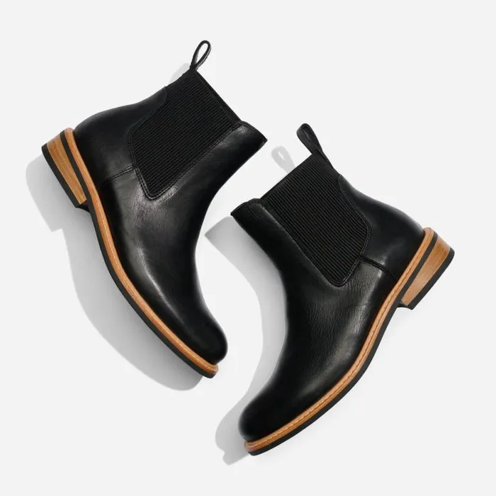 Nisolo Boots Women Carmen Chelsea Boot Black Nisolo Boots Women Carmen Chelsea Boot Black