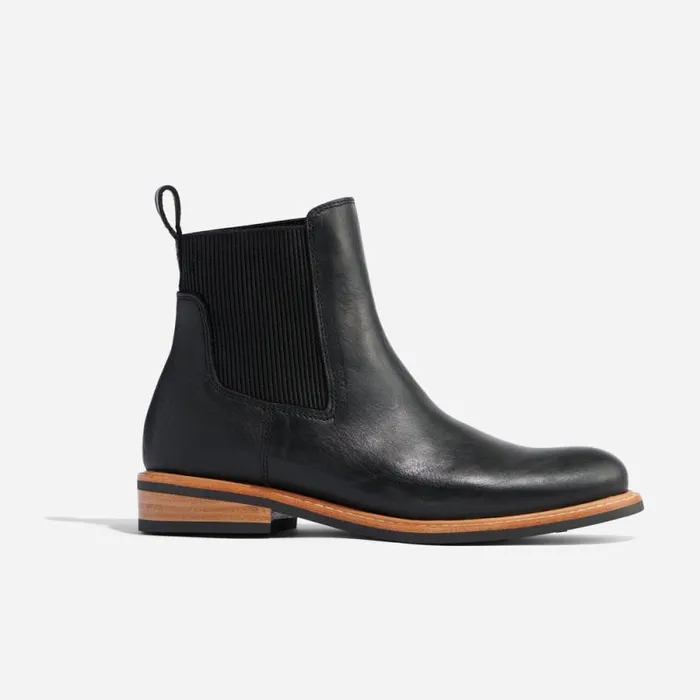 Nisolo Boots Women Carmen Chelsea Boot Black Nisolo Boots Women Carmen Chelsea Boot Black