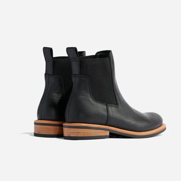 Nisolo Boots Women Carmen Chelsea Boot Black Nisolo Boots Women Carmen Chelsea Boot Black