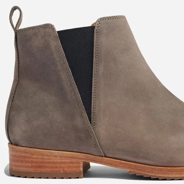 Nisolo Boots Women Eva Everyday Chelsea Boot Grey