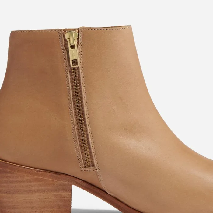 Nisolo Boots Women Marisa Inside Zip Boot Almond Nisolo Boots Women Marisa Inside Zip Boot Almond