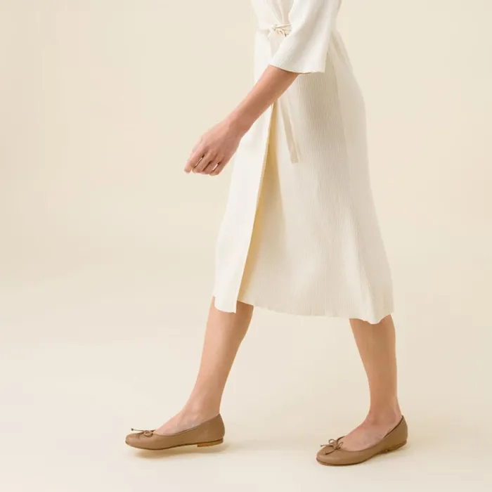 Nisolo Flats and Slip Ons Women Bea GoTo Ballet Flat Almond Nisolo Flats and Slip Ons Women Bea GoTo Ballet Flat Almond