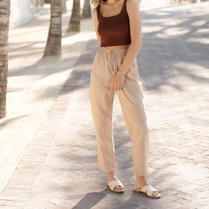 Nisolo Flats and Slip Ons Women Catalina Slide Sandal Bone