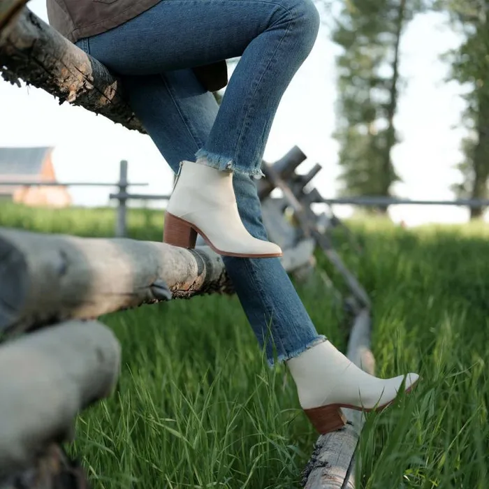 Nisolo Heels Women Dari Boot Bone Nisolo Heels Women Dari Boot Bone