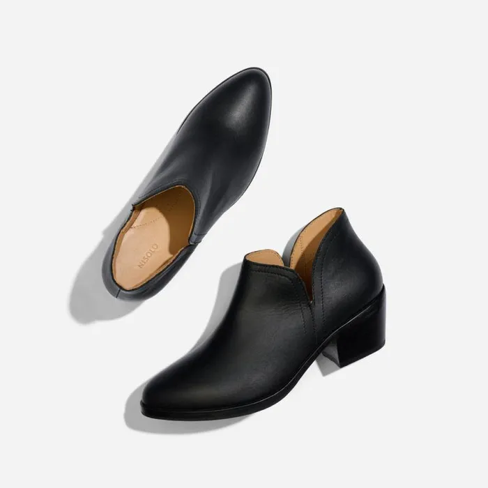 Nisolo Heels Women Mia Everyday Ankle Bootie Blackblack Nisolo Heels Women Mia Everyday Ankle Bootie Blackblack