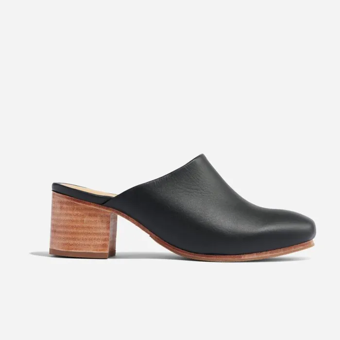 Nisolo Loafers and Mules Women AllDay Heeled Mule Black