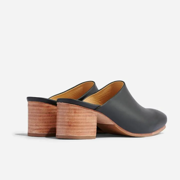 Nisolo Loafers and Mules Women AllDay Heeled Mule Black
