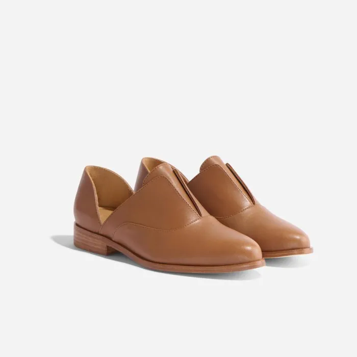 Nisolo Loafers and Mules Women Emma D039Orsay Oxford 20 Nutmeg