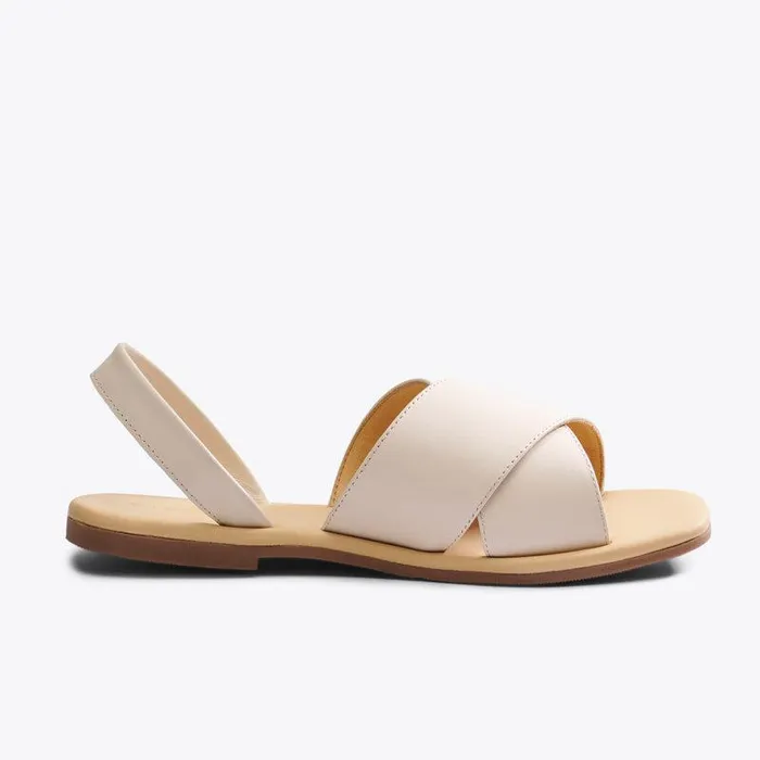 Nisolo Sandals Women AllDay Cross Strap Sandal Bone