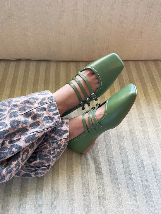 Nova Flat Olive Women Shoes Lisa Says Gah Nova Flat Olive Women Shoes Lisa Says Gah