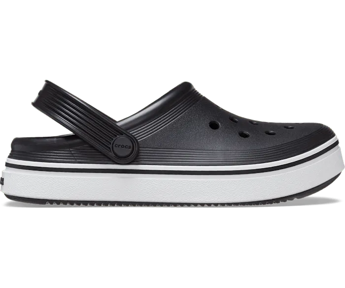Off Court Clog Black Kids Crocs Clogs