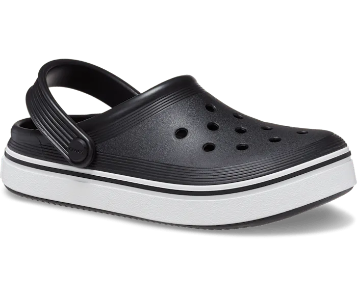 Off Court Clog Black Kids Crocs Clogs