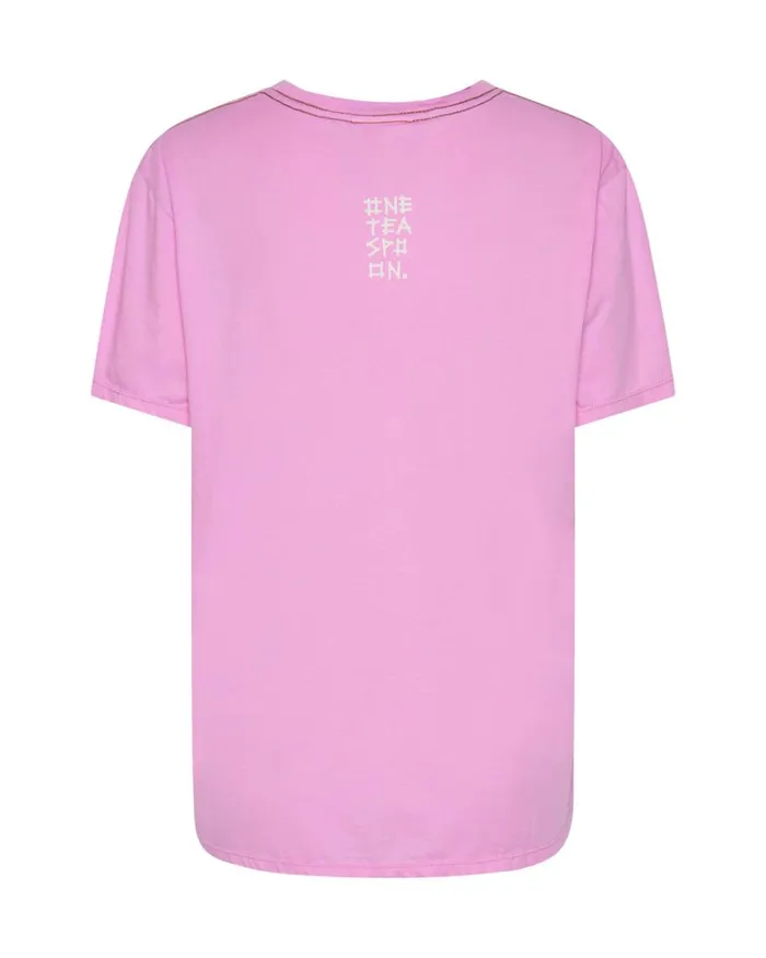 One Teaspoon Basic Tees CANDY LOGO ORGANIC CREW TEE 8211 Women One Teaspoon Basic Tees CANDY LOGO ORGANIC CREW TEE 8211 Women