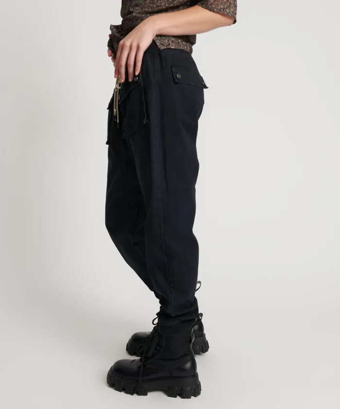 One Teaspoon Bottoms FADED BLACK CADET PANTS 8211 Women One Teaspoon Bottoms FADED BLACK CADET PANTS 8211 Women
